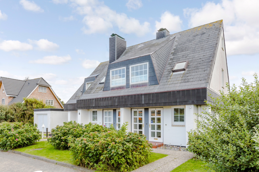Bild - Charmante Erdgeschosswohnung zwischen Weststrand und Dorfteich mit sonniger Terrasse
