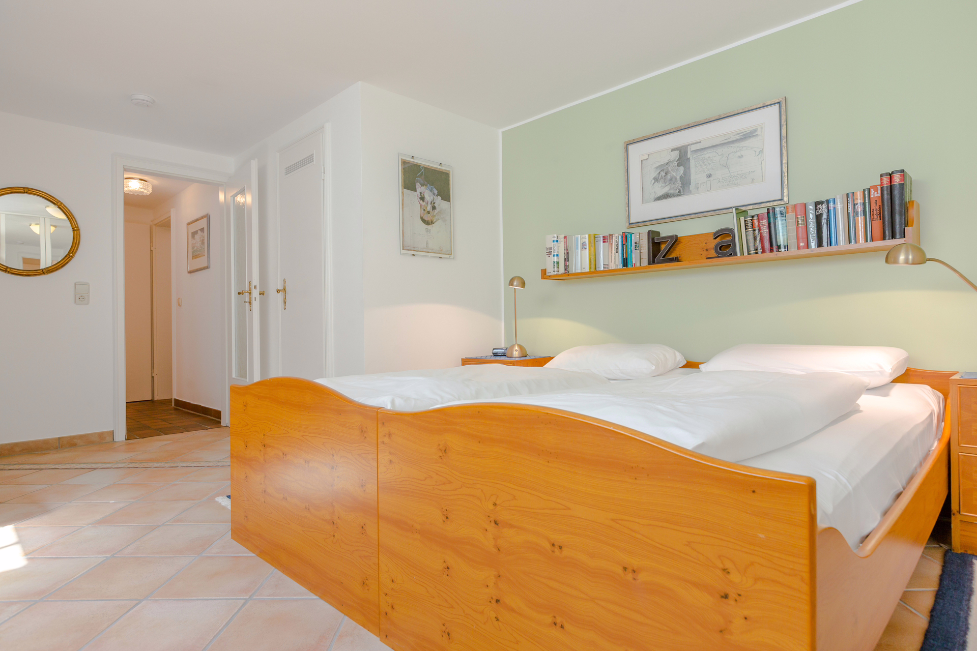 Bild - Charmante Erdgeschosswohnung zwischen Weststrand und Dorfteich mit sonniger Terrasse
