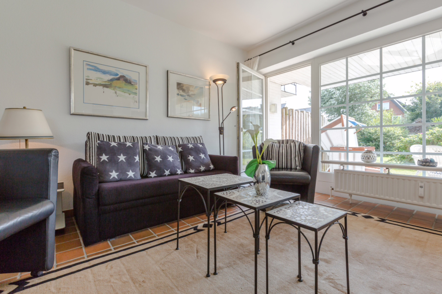 Bild - Charmante Erdgeschosswohnung zwischen Weststrand und Dorfteich mit sonniger Terrasse