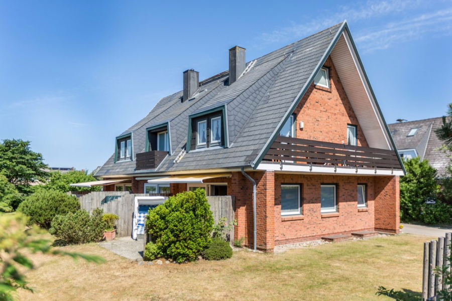 Bild - 3-Zimmer-Erdgeschosswohnung mit Südterrasse in Wenningstedt