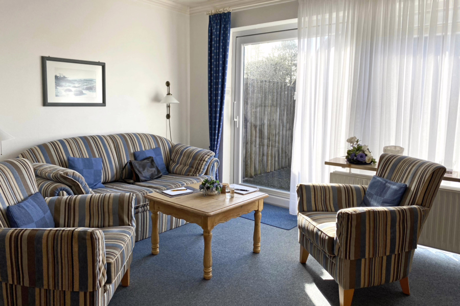 Bild - 3-Zimmer-Erdgeschosswohnung mit Südterrasse in Wenningstedt